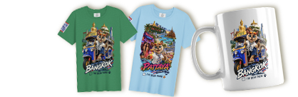 T-shirt, BD et figurine Sawadee Cat